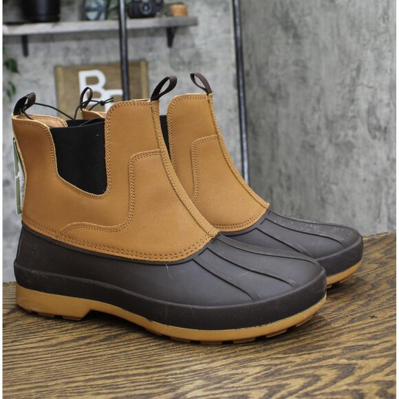 Goodfellow & Co Mens Spencer Winter Chelsea Boots 91112080 Brown 13M - Picture 1 of 10